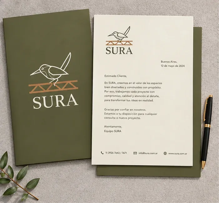 Hoja membretada