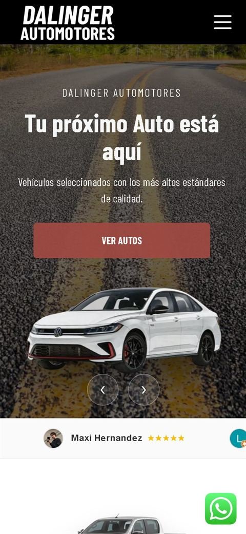Dalinger Automotores en el celular