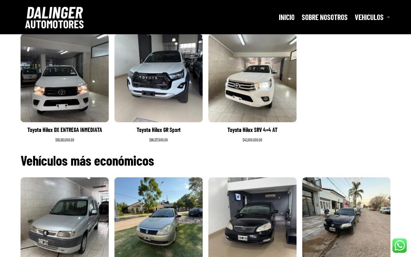 Sección de dalingerautomotores.com