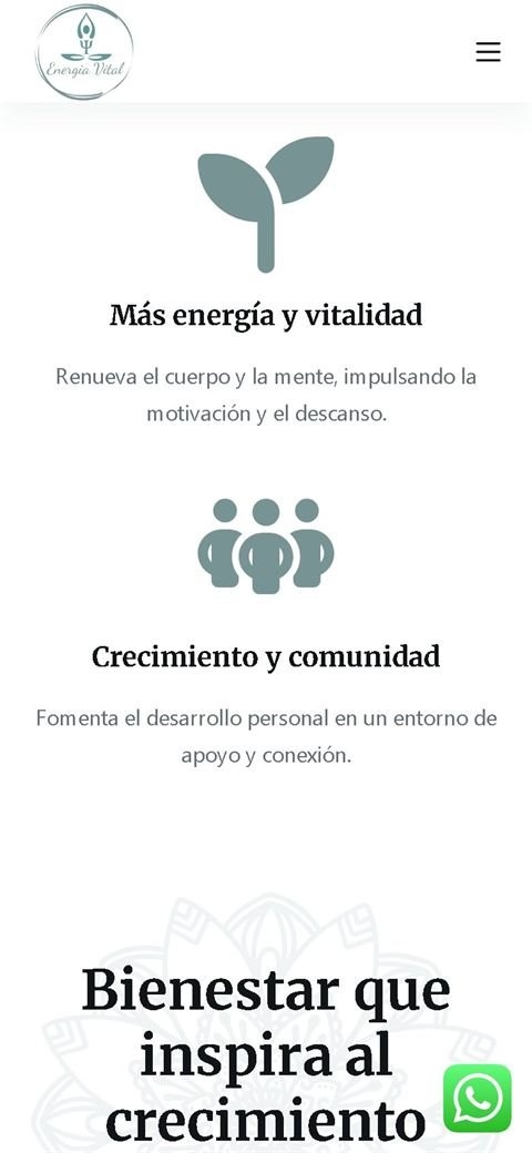 Energía Vital en el celular