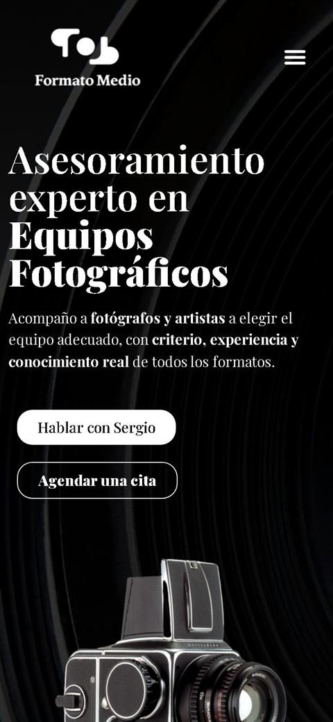 Formato Medio en el celular