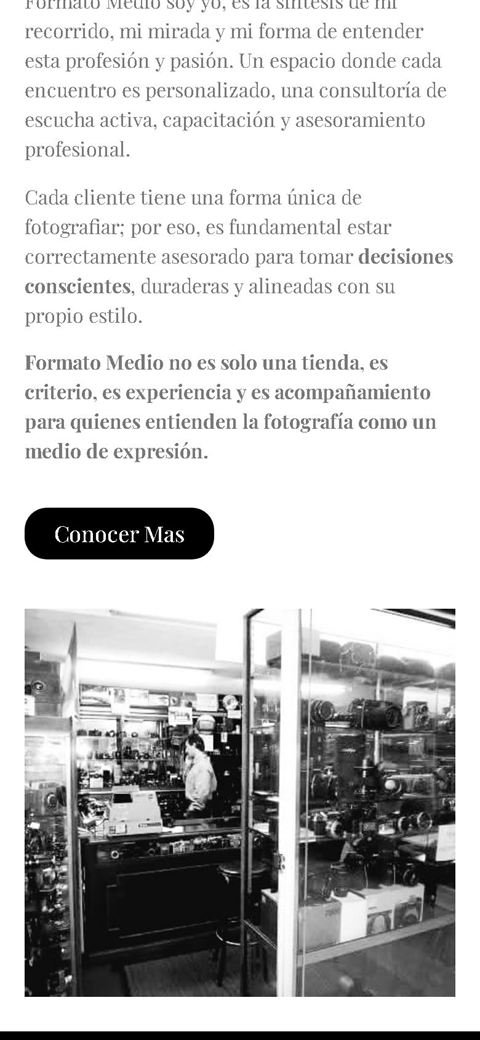 Formato Medio en el celular